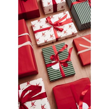 Merry Market 6-pack Premium Christmas Wrapping Paper Set