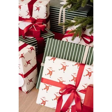Merry Market 6-pack Premium Christmas Wrapping Paper Set