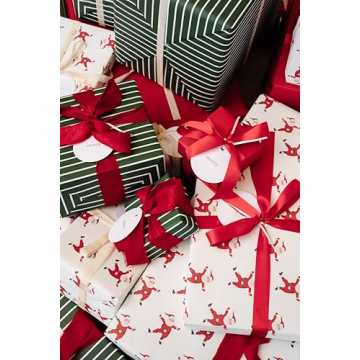Merry Market 6-pack Premium Christmas Wrapping Paper Set