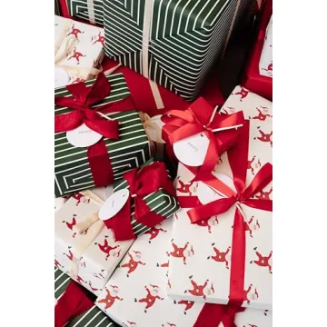 Merry Market 6-pack Premium Christmas Wrapping Paper Set
