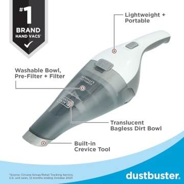 BLACK+DECKER Dustbuster QuickClean Cordless Handheld Vacuum