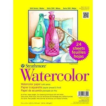 Affordable Strathmore Watercolor Paper Pad for Art Enthusiasts