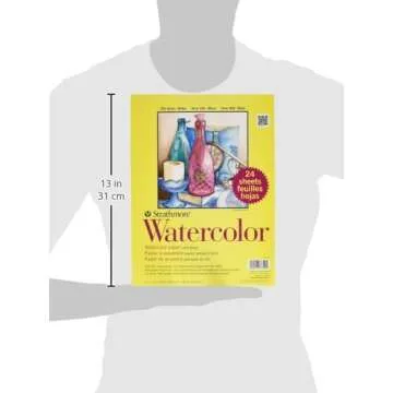 Affordable Strathmore Watercolor Paper Pad for Art Enthusiasts