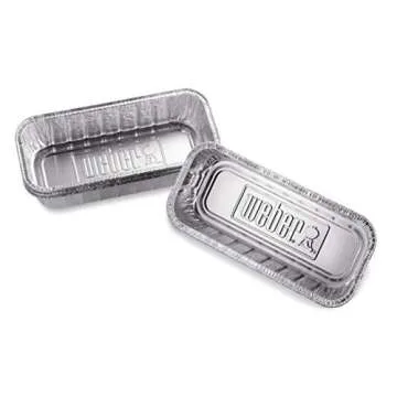 Weber All-Purpose Summit Drip Pan, 10-Pack for Clean Grilling