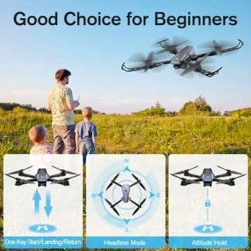 DROCON 1080P HD Adjustable FPV Drone - Perfect for Kids & Adults