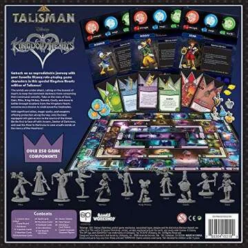 Kingdom Hearts Talisman Board Game for Strategic Fans