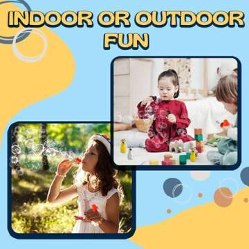 Bulk Animal Bubbles - (Pack of 24) Safari Party Favors, Mini Wand Bottles and Assorted Jungle Zoo Characters, Baby Showers, Themed Birthday, Goody Bag Toys for Kids