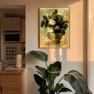 Buy crmotu Vintage Framed Wall Art for Elegant Decor