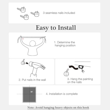 Buy crmotu Vintage Framed Wall Art for Elegant Decor