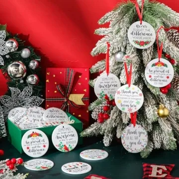 Christmas Thank You Ornaments for Employee Appreciation