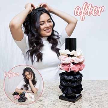 Acrylic Scrunchie Holder for Teen Girls | Organizer & Decor