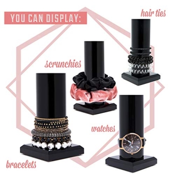 Acrylic Scrunchie Holder for Teen Girls | Organizer & Decor