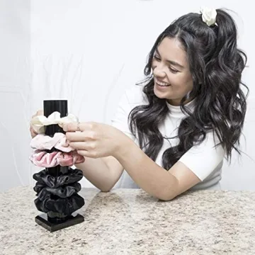 Acrylic Scrunchie Holder for Teen Girls | Organizer & Decor
