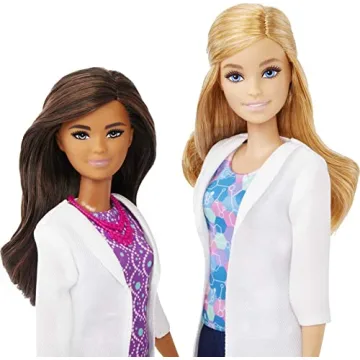 Barbie Science Lab Playset with 2 Scientist Dolls & Accessories