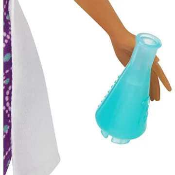 Barbie Science Lab Playset with 2 Scientist Dolls & Accessories