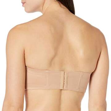 Wacoal Women's Red Carpet Full Busted Strapless Convertible Bra, Brush, 32D
