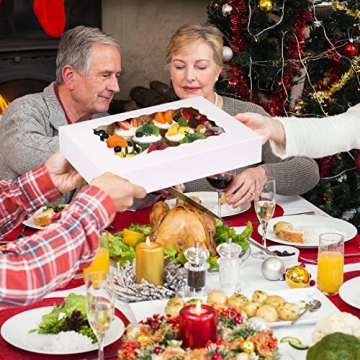 Moretoes 40 Cookie Boxes for Cakes Pastries and Treats