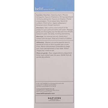 Nourishing belif Creamy Cleansing Foam for Sensitive Skin
