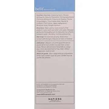Nourishing belif Creamy Cleansing Foam for Sensitive Skin