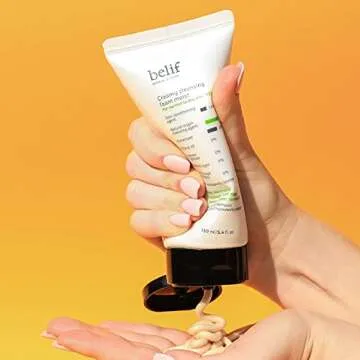 Nourishing belif Creamy Cleansing Foam for Sensitive Skin