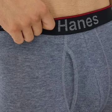Hanes Total Support Pouch Men's Boxer Briefs for Comfort