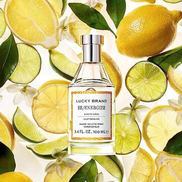 Lucky Brand Re/Energize The New Sustainably-Inspired & Exhilarating Mood-Evoking Unisex Fragrance For Women & Men, 3.4 Fl Oz EDT Spray (Pack of 1)