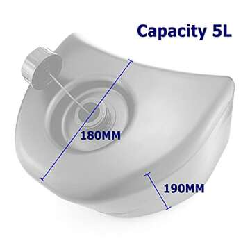 For GTS 125 250 300 2017 2018 2019 2020 Motorcycle 5L External Fuel Tank Oil Drum kit