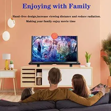 16" Phone Screen Magnifier for Movies and Gaming