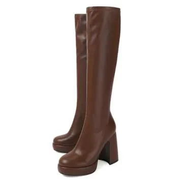 Stylish Modatope Knee High Boots for Women - Platform & Chic