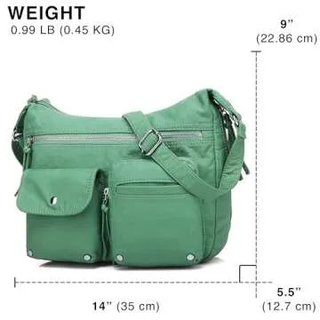 Scarleton Crossbody Bags for Women, Crossbody Purses for Women, Women's Crossbody Handbags with Multiple Pockets, H180053 - Green