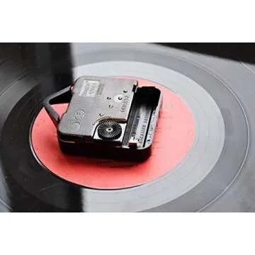 Mickey Mouse Vinyl Clock Gifts for Walt Disney Fans Plane Crazy Wall Decor Minnie Mouse Art Pluto Handmade Living Room Artwork