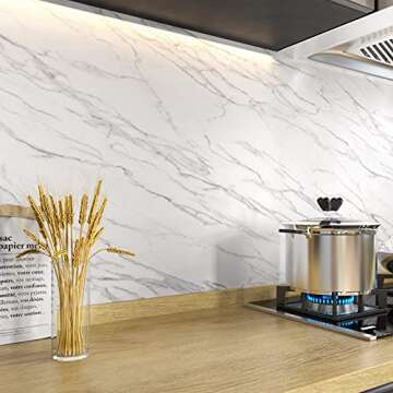 Stickyart Marble Peel and Stick Countertop Contact Paper