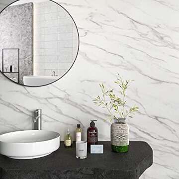 Stickyart Marble Peel and Stick Countertop Contact Paper
