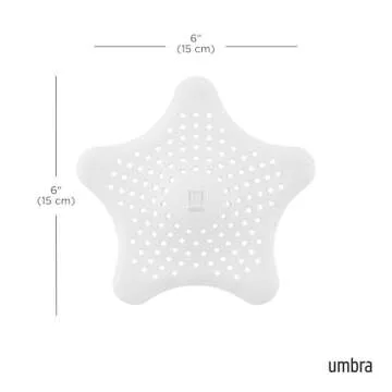 Umbra Starfish Drain Cover for Hair Catching Solutions