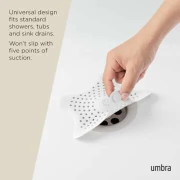 Umbra Starfish Drain Cover for Hair Catching Solutions