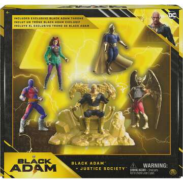 DC Comics Black Adam & Justice Society Action Figures