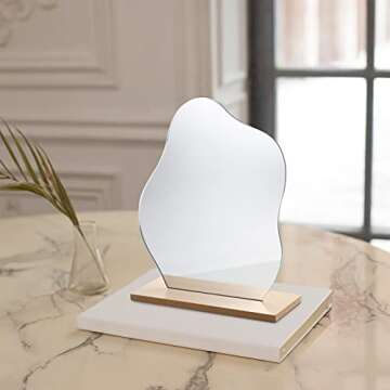 Charming 2-Piece Acrylic Decorative Vanity Mirror Set