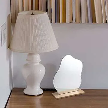 Charming 2-Piece Acrylic Decorative Vanity Mirror Set