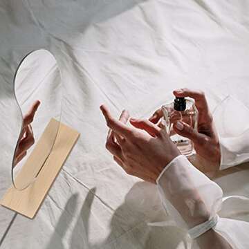 Charming 2-Piece Acrylic Decorative Vanity Mirror Set