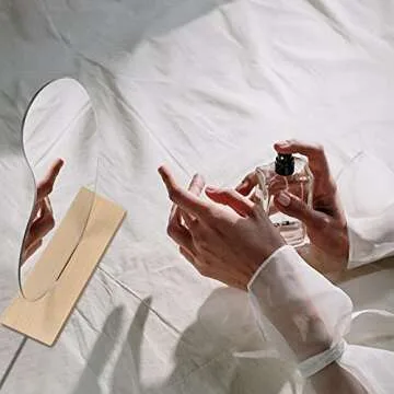 Charming 2-Piece Acrylic Decorative Vanity Mirror Set