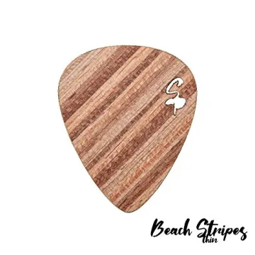 Stickpick Set of 7 Wooden Guitar Picks - Eco-Friendly
