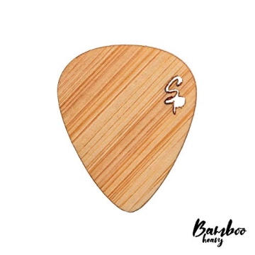 Stickpick Set of 7 Wooden Guitar Picks - Eco-Friendly