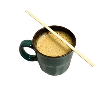 Biodegradable Bamboo Coffee Stir Sticks - 500 Count
