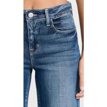 L'AGENCE Scottie High Rise Wide Leg Jeans - Perfect Fit
