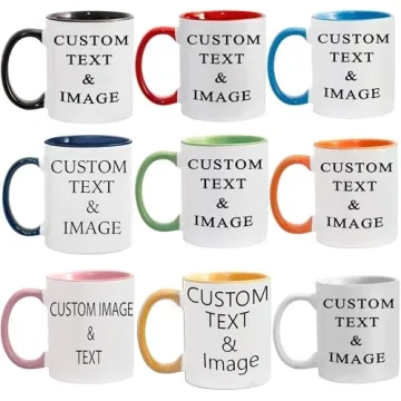 Customized Photo Mugs for Personalized Gifts and Home
