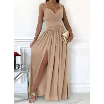 Elegant Maxi Dress for Weddings and Parties