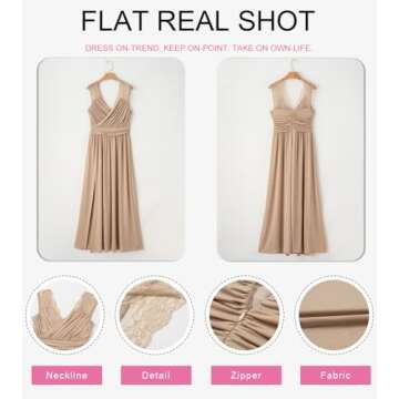 Elegant Maxi Dress for Weddings and Parties
