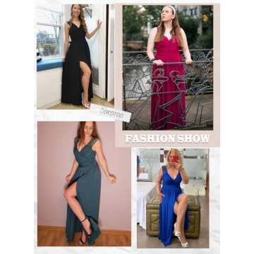 Elegant Maxi Dress for Weddings and Parties