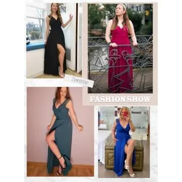 Elegant Maxi Dress for Weddings and Parties