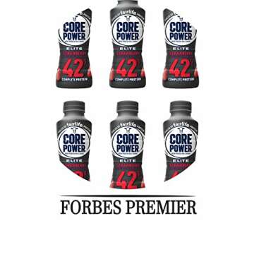 Fairlife Core Power Protein Shake, Natural Flavor Ready to Drink Protein Shake, The best Strawberry Protein Shakes, 14 fl oz , 42gm (Strawberry flavor, Pack of 6 Bottles) protein, beverages, fairlife protein strawberries